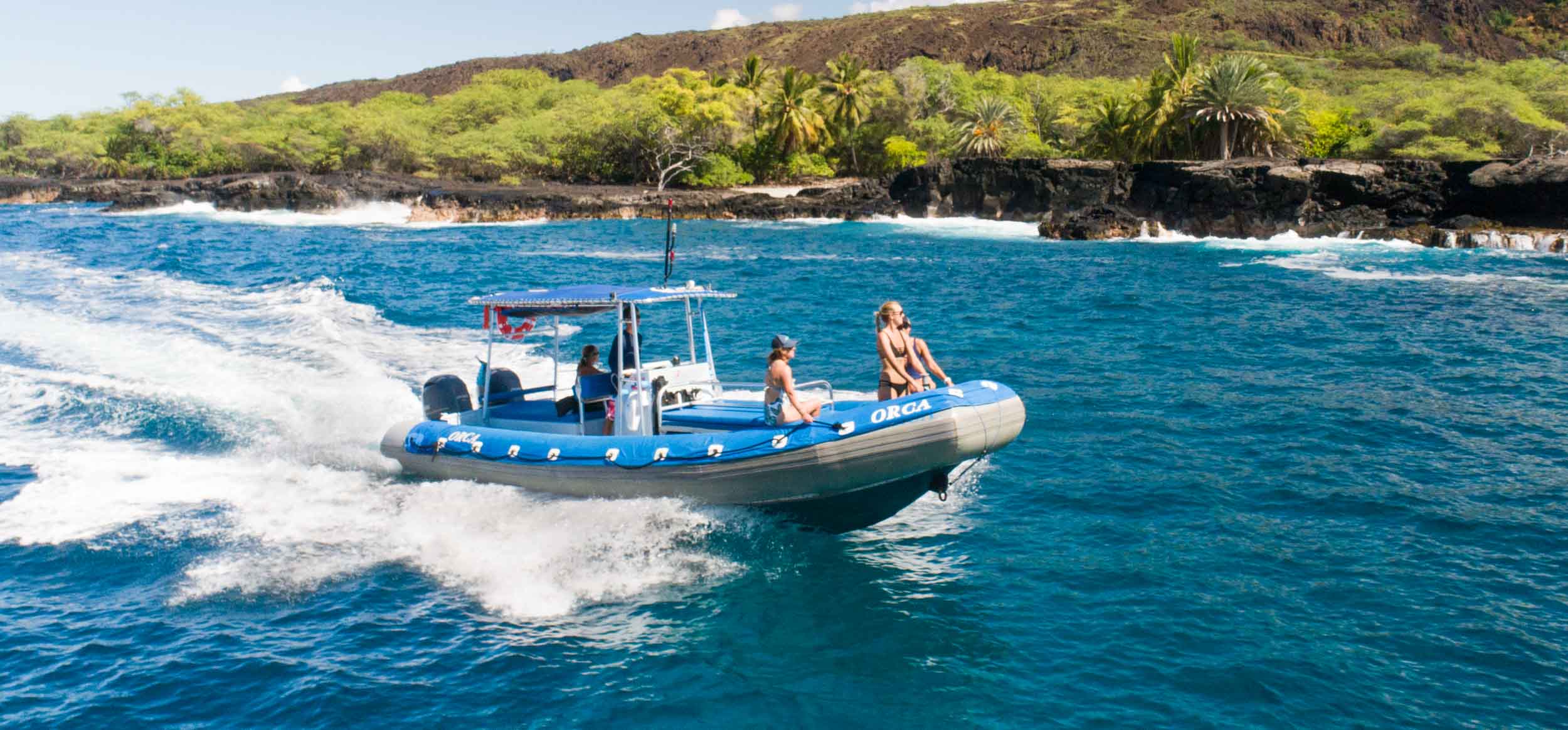Kona Snorkeling Private Boat Charter Kona Honu Divers