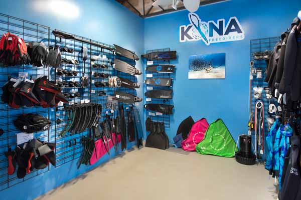 Kona Freedivers products corner