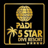 Logo of Padi Five star diving center recognition