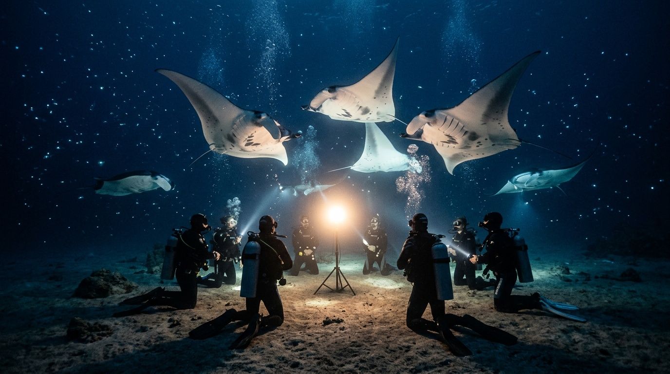 Hawaii Diving with Manta Rays: A Complete Kona Guide