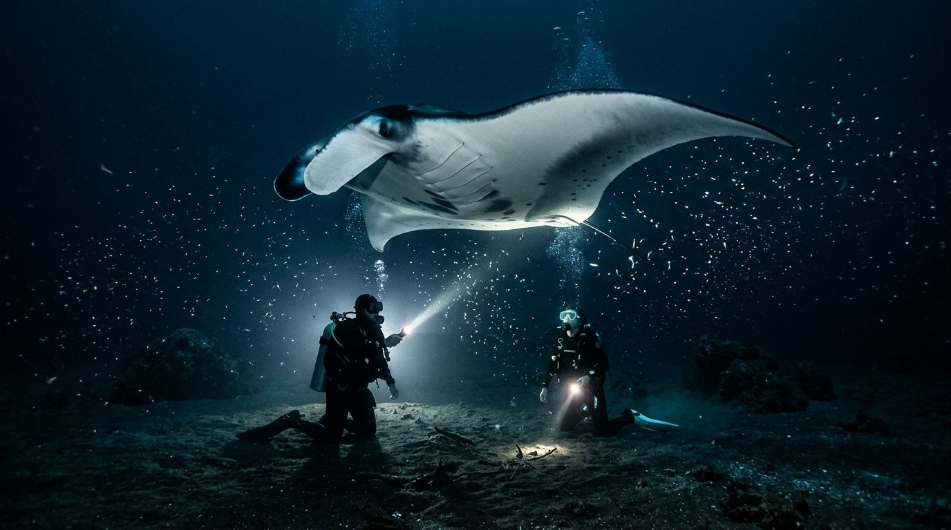 Manta Ray Night Dive: The Ultimate Kona Guide for 2026